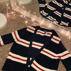 Stripe cardigan
